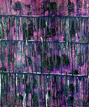 Load image into Gallery viewer, "Dancing Through It All" Original Abstract Painting Infused With Selenite