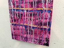 Load image into Gallery viewer, "Healing Journey" Original Abstract Painting Infused With Blue Calcite On Canvas