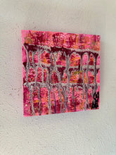 Load image into Gallery viewer, "Time To Heal" Original Abstract Painting Infused With Crystals