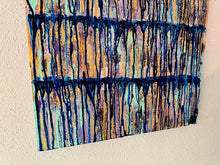 Load image into Gallery viewer, "A Change In Direction" Original Abstract Painting Infused With Rose Quartz

