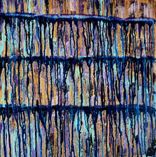 Load image into Gallery viewer, "A Change In Direction" Original Abstract Painting Infused With Rose Quartz
