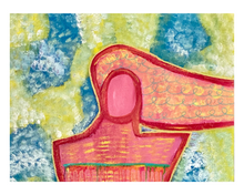 Load image into Gallery viewer, "Challenges"Original Abstract Figurative Painting
