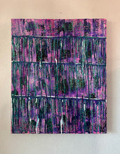 Load image into Gallery viewer, "Dancing Through It All" Original Abstract Painting Infused With Selenite
