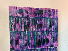 Load image into Gallery viewer, "Dancing Through It All" Original Abstract Painting Infused With Selenite
