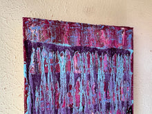 Load image into Gallery viewer, "Healing Within Bright Colors" Original Abstract Painting infused With Clear Quartz And Selenite
