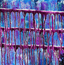 Load image into Gallery viewer, "Trusting The Process" Original Abstract Painting Infused With Citrine
