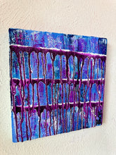 Load image into Gallery viewer, "Trusting The Process" Original Abstract Painting Infused With Citrine
