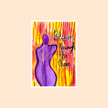 Load image into Gallery viewer, "Bloom Through The Chaos" Sticker
