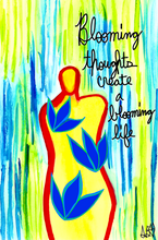 Load image into Gallery viewer, "Blooming Thoughts" Art Print

