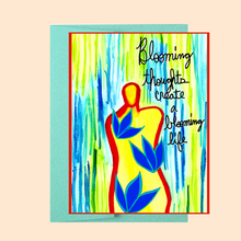 Load image into Gallery viewer, "Blooming Thoughts" Greeting Card
