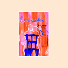Load image into Gallery viewer, "Listen To Nature" Sticker
